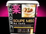 Test produit : soupe miso au tofu de Tanoshi