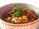 Simple et facile de quinoa au curry