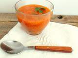 Bouillon de carottes, potiron et perles du Japon au Juice Expert de Magimix (Carrot and pumpkin broth with pearls from Japan)
