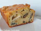 Cake roquefort - noix (Roque fort (blue cheese) and walnuts cake)