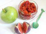Churney figues et pommes (Fig and apple chutney)