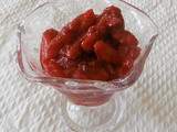 Compote de fraises (Strawberry Compote)