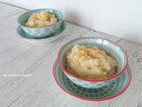 Écrasée de céleri et de pommes de terre au macis (Mashed celery and potatoes with mace)