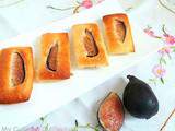 Financiers aux figues (Almond biscuits with figs)