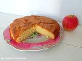 Gâteau moelleux aux pommes Pink Lady et à la bergamote (Pink Lady Apple Soft cake and bergamot)
