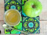 Gelée de pommes vertes (Granny Smith) (Green apple jelly jam)
