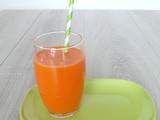 Jus de carottes et d'abricots (Carrot and apricot juice)