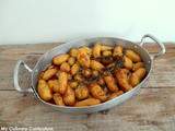 Pommes de terre rattes au miel et au romarin (Roasted potatoes with honey and rosemary)
