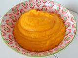 Purée de potiron, patate douce et carottes au Cook Expert (Mashed pumpkin, sweet potato and carrots)