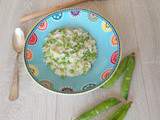 Risotto aux petits pois (Risotto with peas)