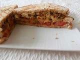 Sandwich végétarien spécial  le match des moelleux  avec Harry's et Marmiton : l'Argentine