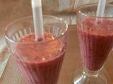Smoothie poires cerises (Cherry and pear smoothie)