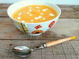 Soupe veloutée chou-fleur et carottes (Cauliflower and carrots soup)