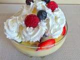 Trifle aux fruits rouges (Trifle with berries)