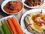 Healthy ftour n°3: mézé Libanais végétarien { sans gluten}