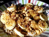 Premier granola maison, aux fèves de cacao, noix de coco et sirop d'érable