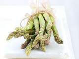 Asperges vertes sautées au parmesan - Sautéed asparagus with parmesan