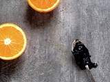 Fudge au sésame noir et à l'orange