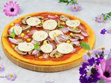 Pizza à la polenta (vegan)