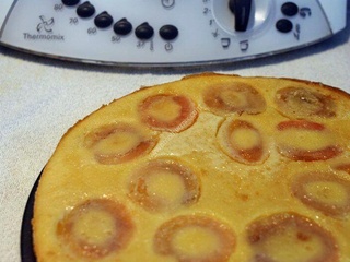 Du jour: Clafoutis à l'abricot au thermomix de Vorwerk