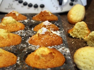 Du jour: Madeleines noix de coco au thermomix de Vorwerk