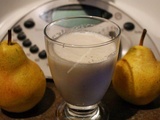 Du jour: Milk shake poire vanille au thermomix de Vorwerk