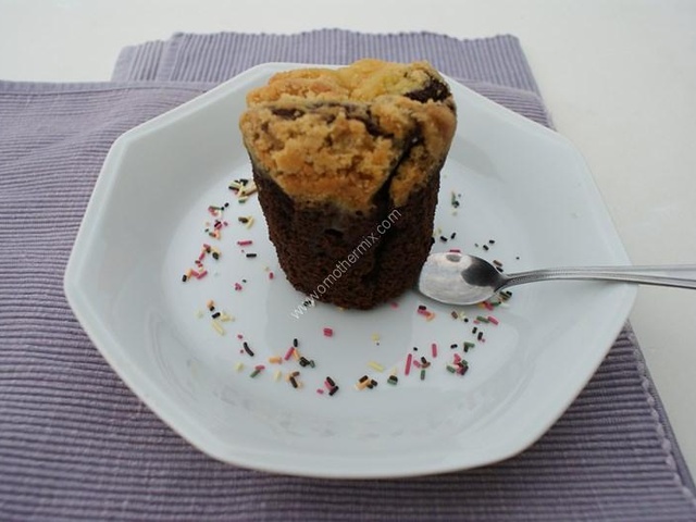 Muffins de Noël (chocolat-noisette) pour les enfants, recette végétalienne  - La fée Stéphanie