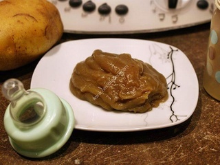 Du jour : Purée aubergine pommes de terre