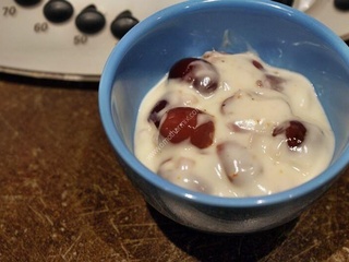 Du jour : Sauce aux olives violettes