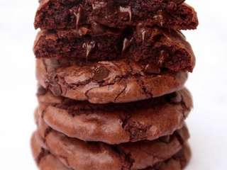 Cookies façon brownie au chocolat {vegan}