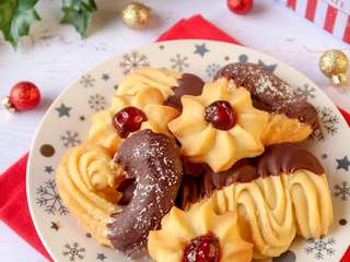 Sablés viennois ou Spritz sans œufs, sans lactose {vegan}