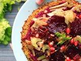 Fenouil caramélisé sur croustinette de quinoa ( sans gluten )