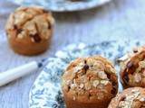 Muffins gourmands { coco-banane aux pépites de chocolat }