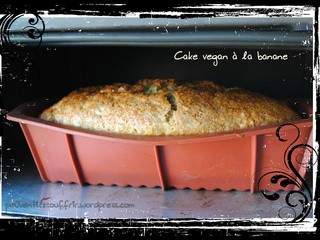 Cake vegan à la banane