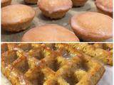Mini muffins ou gaufres au citron (sans gluten)
