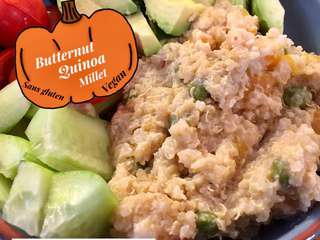 Quinoa, millet et butternut