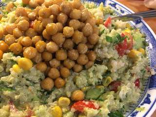 Salade de quinoa (Vegan, sans gluten)