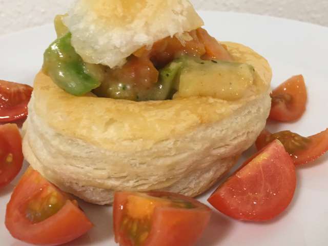 Recettes végétariennes de Vol au Vent