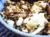 Salade Quinoa-Champignons-Féta