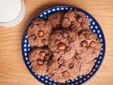 Cookies moelleux au chocolat et graines de chia – sans oeuf