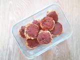 Biscuits crousti-fondants poire chocolat amandes (vegan)