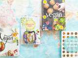 Cuisine du monde : voyager avec des livres de cuisine veggie ! « Vegan », « Lunch box veggie », « Le tour du monde végane »