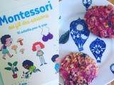 Montessori, les tendances et moi : nuance et tempérance comme remèdes. Expérience sensorielle de saison: galettes roses (houmous, avoine, légumes et herbes #vegan)