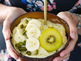 Glace « nicecream » banane kiwi