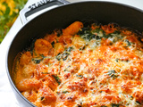 Gratin de gnocchis aux épinards