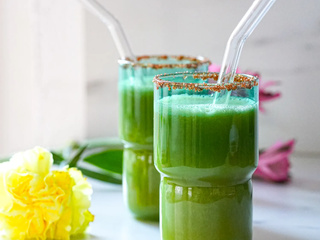 Jus detox au concombre et citron vert