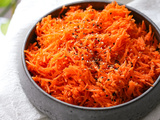Salade de carottes et orange de Cyril Lignac