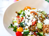 Salade de lentilles & feta