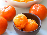 Sorbet à la clémentine healthy (100% fruit / sans sucre ajouté)
