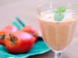 Gaspacho de Tomate à la menthe